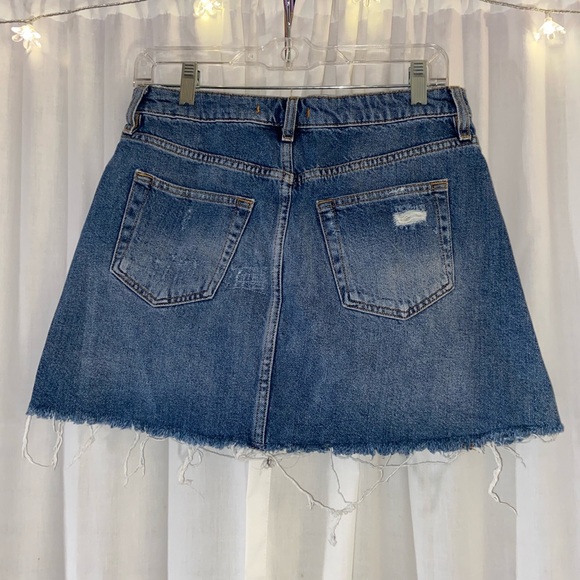 Free people jean skirt - Picture 5 of 6